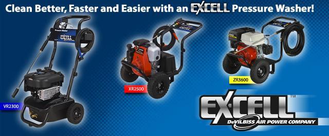 Excell pressure washers